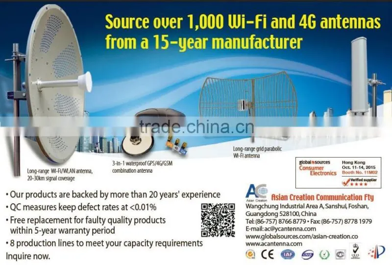 MagmaX GPS-GLONASS-BeiDou 2 stage antenna