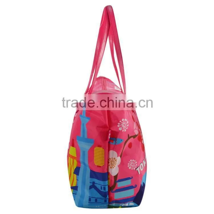 Nylon Zip Tote Bag Nylon Zipper Document Bag