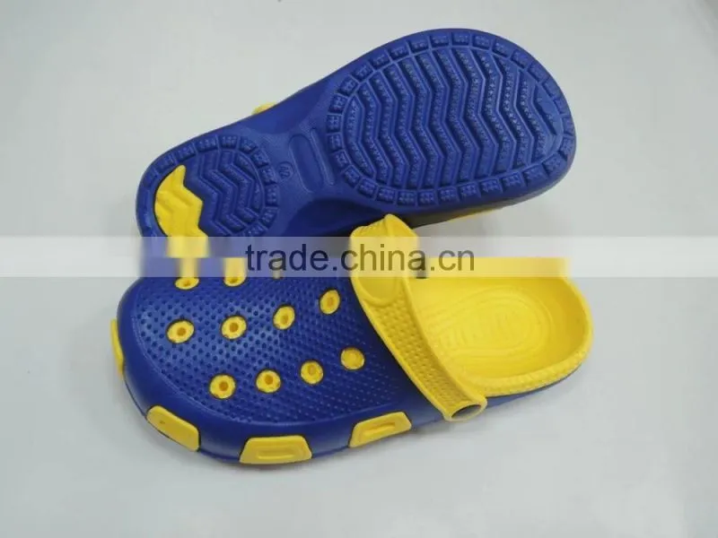 2016 casual EVA clogs, double colors clogs for adult size, sport clogs shoes