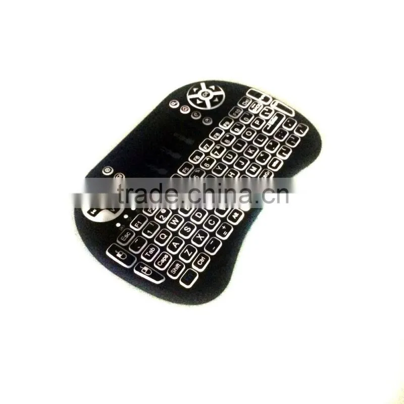 Backlight i8 Air Mouse 2.4G Mini Wireless Keyboard 2.4g air mouse for android tv box