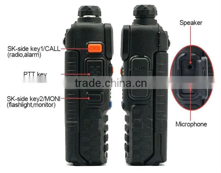 5w baofeng uv-5r dual band yaesu radio transceivers