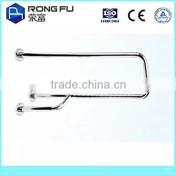 ISO&Sample Accepted,304standard SS ( Stainless Steel) grab bar for bathroom/toilet