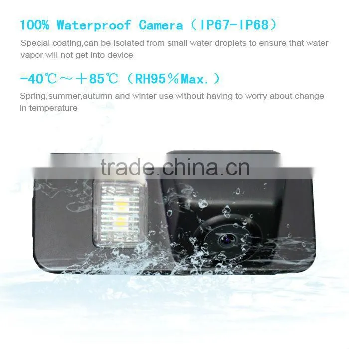2015 Hot IP68 Waterproof 12V OEM Car Rear View Camera For Ford Mondeo