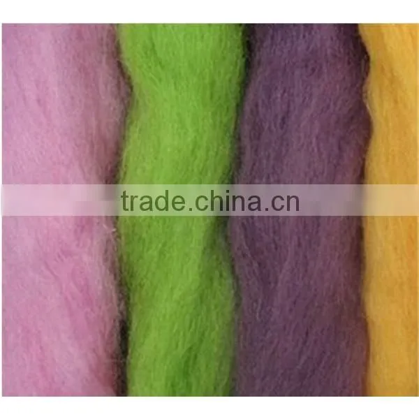 100% wool tops/wholesale roving wool