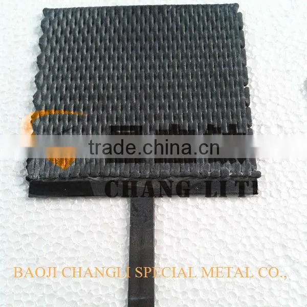 pbo2 coated anode for electroplating
