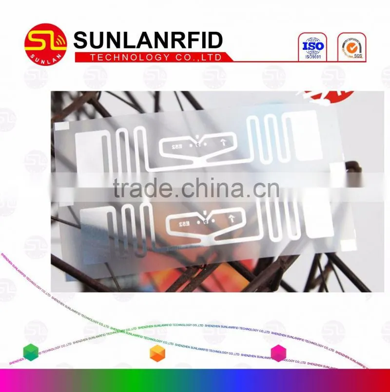 CR80 RFID PVC sheet card inlay with printed inlay cards