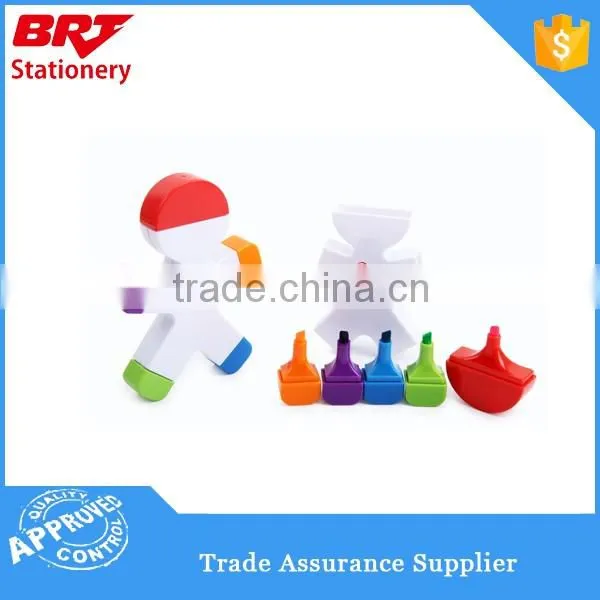 Flower shape highlighter pen