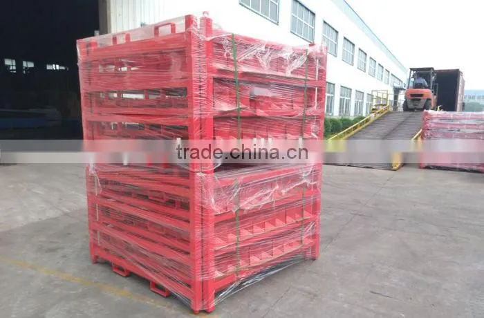 China factory hot selling tire storage stacking metal post rack