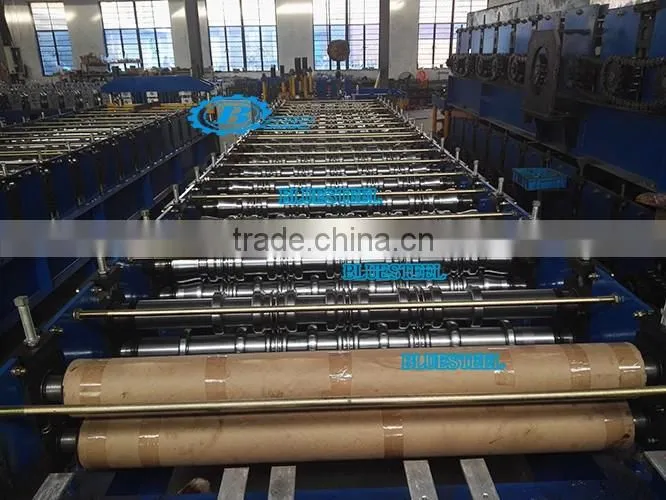 Glazed Tile Metal Roofing Sheet Roll Forming Machine