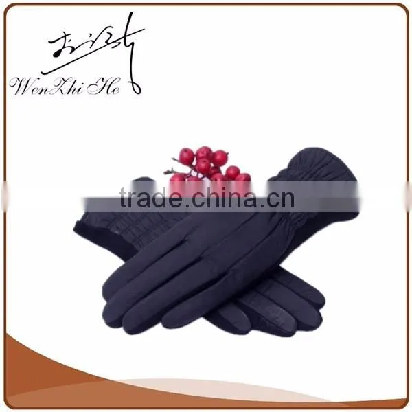 Custom Smart Touch Screen Fiber Cloth Packaging Gym Gloves
