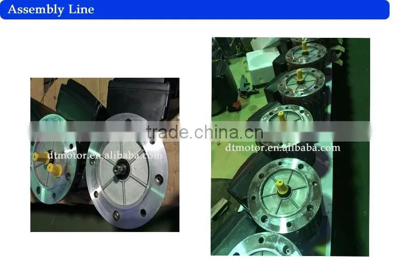 MS three phase electromotor with aluminium housing