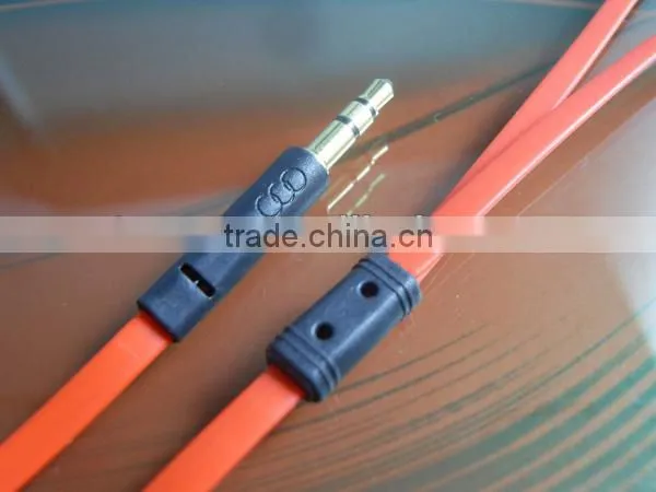 High quality in-ear earphone flat cable for walkman