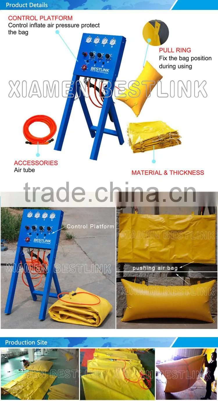 Hot Sale Marble and Granite Block Cutting Pushing Air Bag