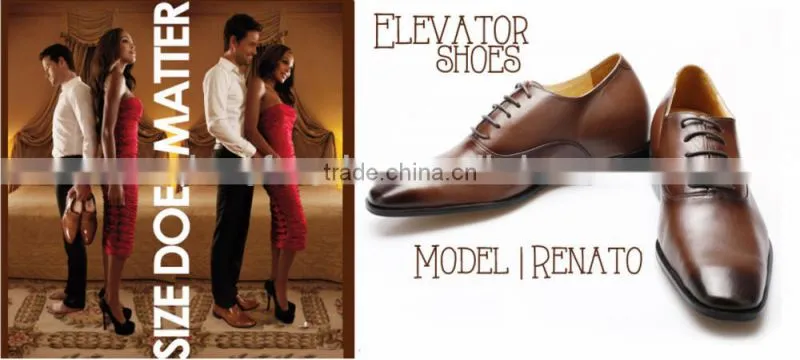 Super quality great material elevator shoes/ Super quality elevator shoes insole/Super quality elevator guide rail shoes