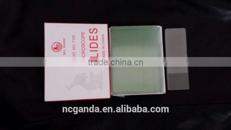 China high quality microscope slides with all types