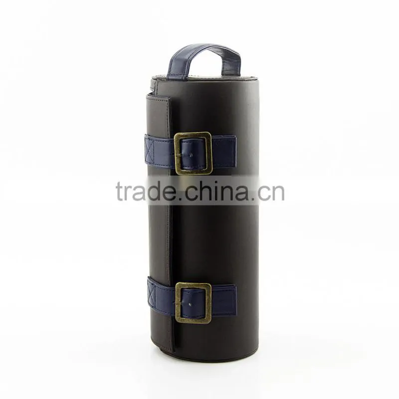 pu leather wine pouch