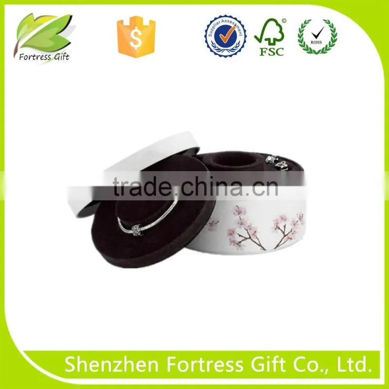 Shenzhen luxury customized paper jewelry tube