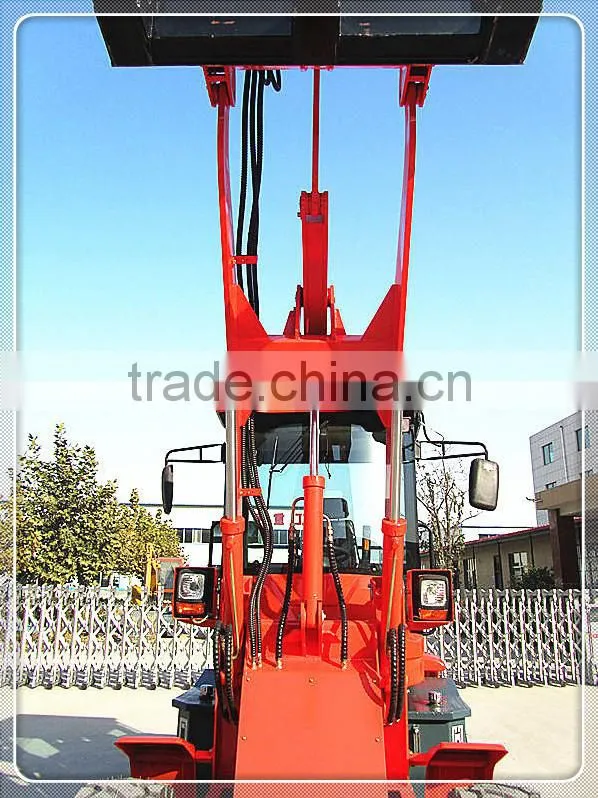 front wheel loader with joystick control ZL18