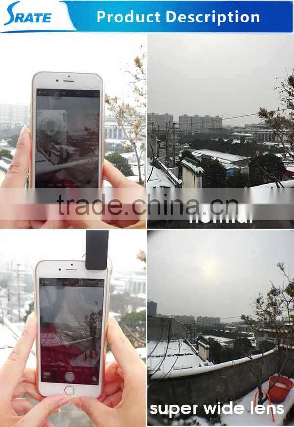 JT002 0.4x General Mobile Phone Use Removable Wide Angle Lens
