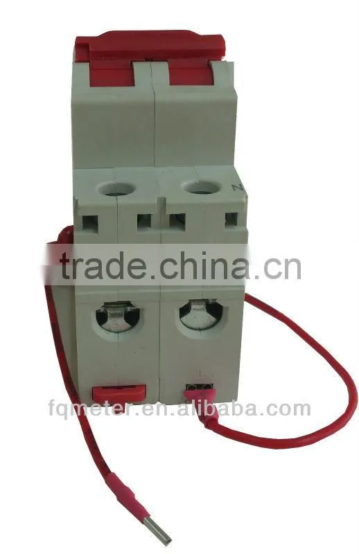 C63-80A Single phase Smart MCB switch used with Prepaid Energy meter