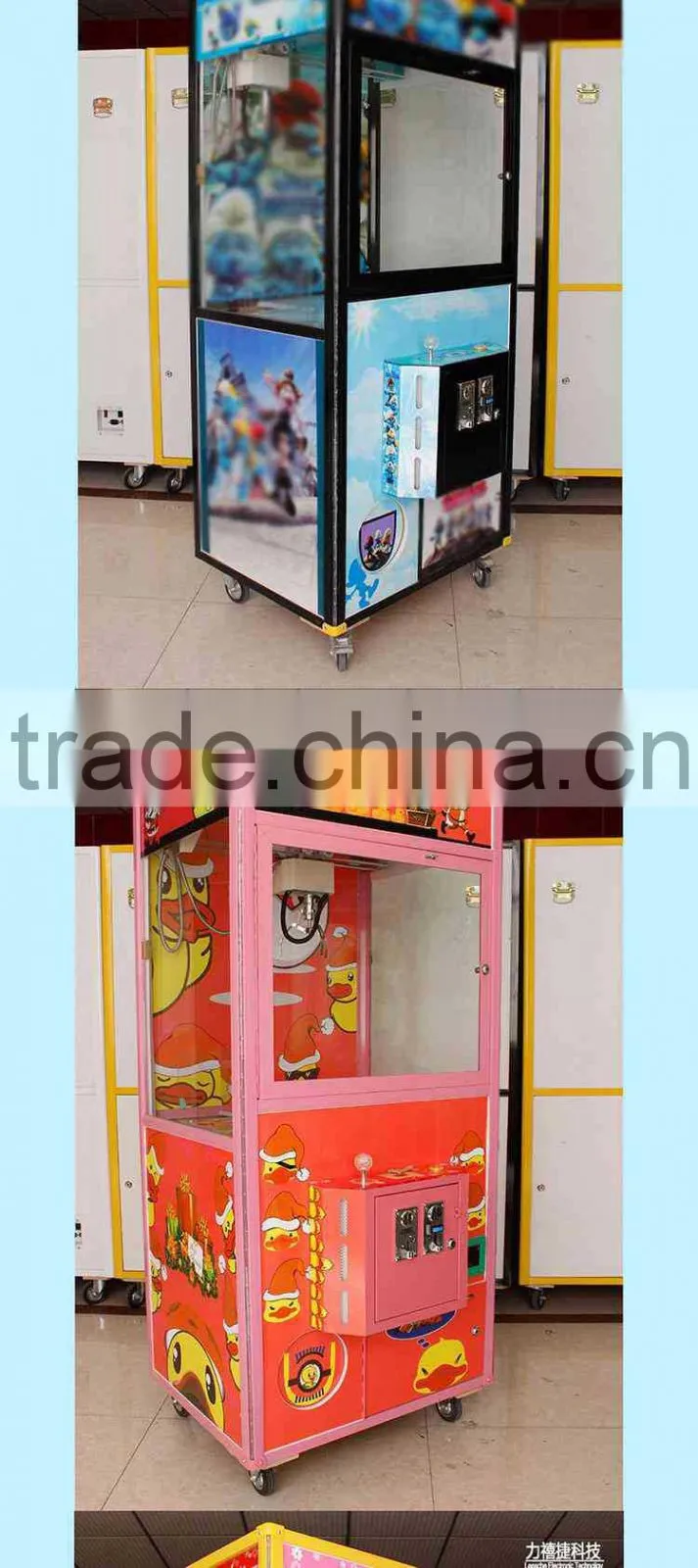 LSJQ-398 New style Candy vending machine toy crane machine coin operated game machine