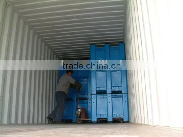 Solid Side Plastic Container Pallet