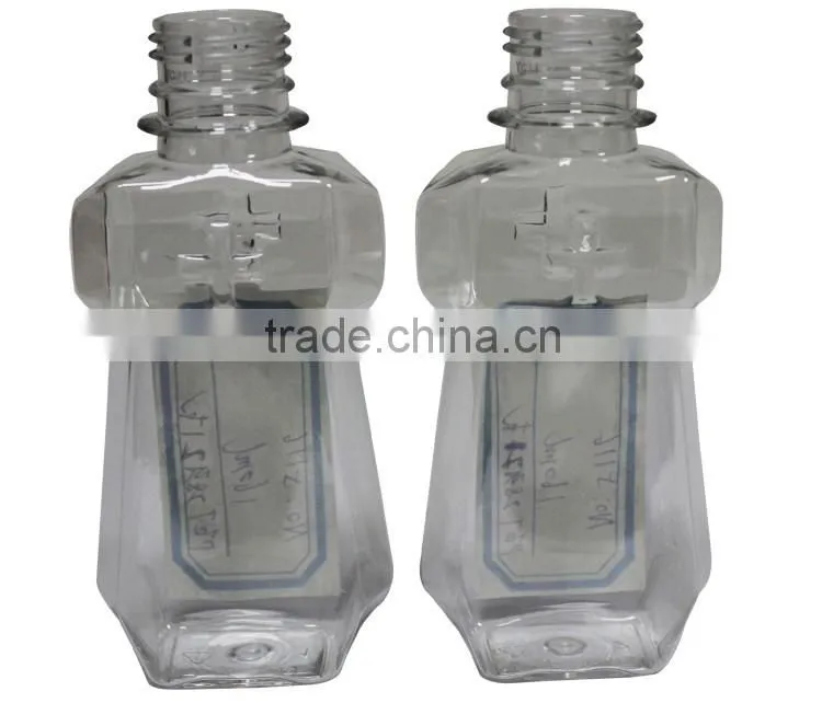 2016 new product different style 160ml empty pet plastic bottle for shampoo
