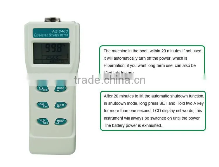 Protable Digital online dissolved oxygen meter