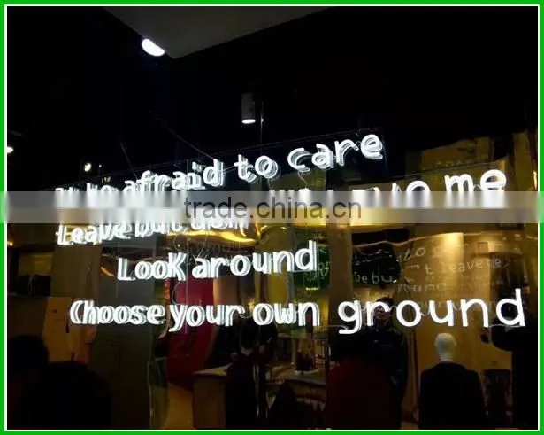 Custom Wateroproof Advertising Neon Optical Sign