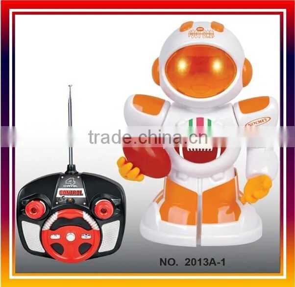 Remote Control Robot,4CH RC Robot with Auto +Music+Light
