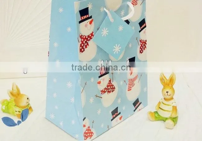 Yiwu wholesale handle paper bags for supermarket