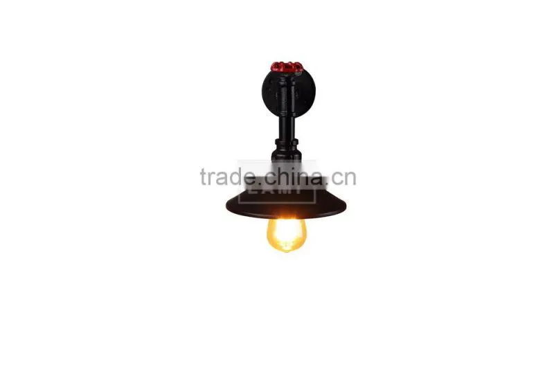 Industrial Metal Water Pipe Wall Light Edison Bulb Style Wall Bracket Wall Lamp for Cabinet