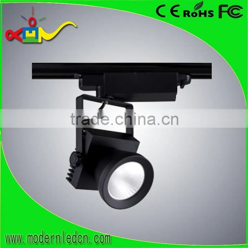 2016 new commercial lighting led track light 4 leaf