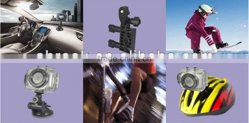 Outdoor waterproof full hd 1080p mini sport camera dvr