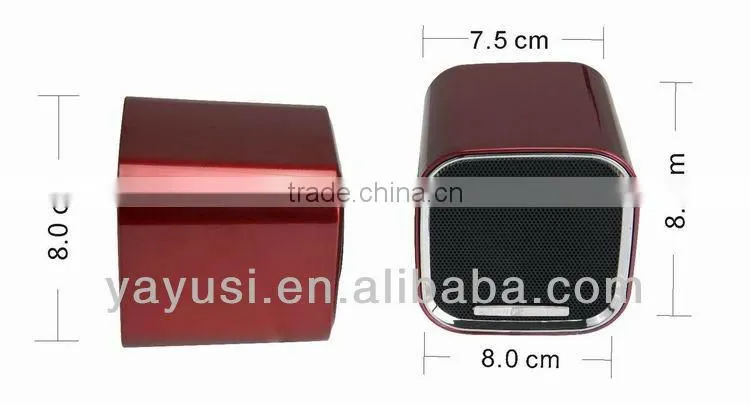 2.0 portable mini computer speaker with passive vibration membrane at backside ,hot new products for 2015,speaker box