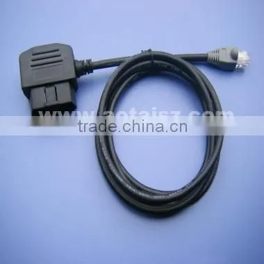 Customize Acceptacle Right Angle OBD-II Male to Housing Cable