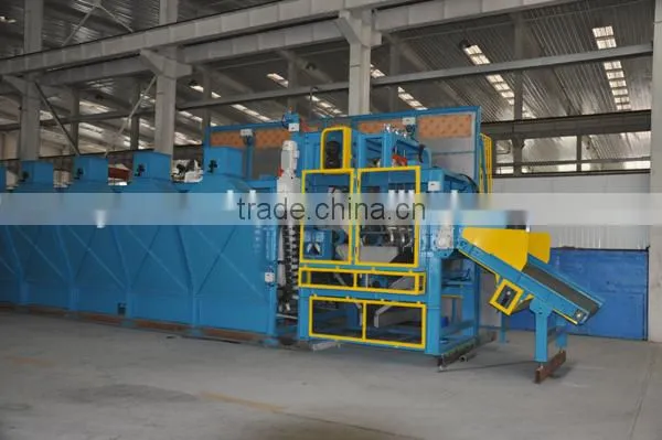 Rubber batch off cooling machine