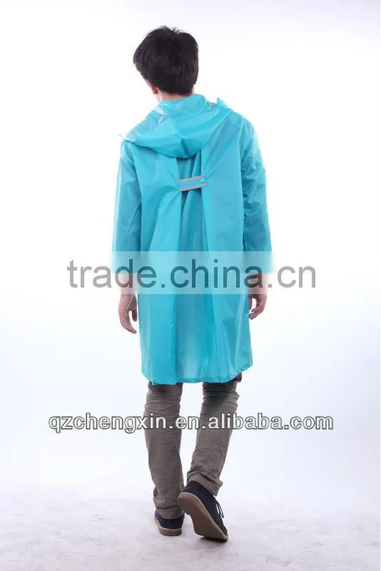 wholesale man waterproof rubber raincoat