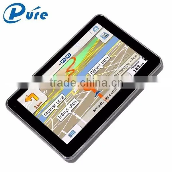 4.3 inch fm car gps navigator sd card free map automotive accessory