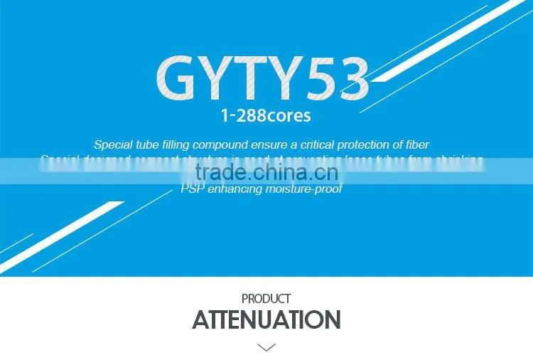 12 core cable GYTY53 for telecommunications