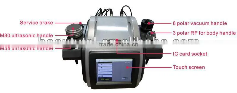 M80 ultrasonic ultrasonicator vacuum massage machine