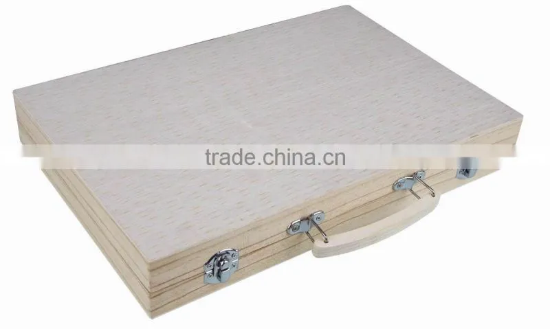 wooden box art set 86pcs