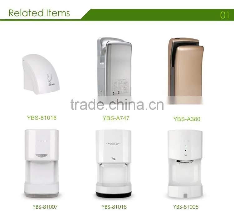 Product Quality Protection ABS Plastic Heating Element for Hand Dryer