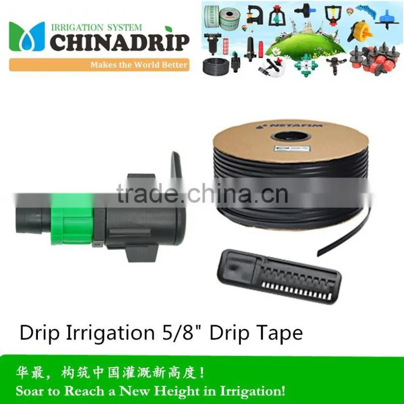 Drip Irrigation 5/8" Drip Tape lay flat hose DN17