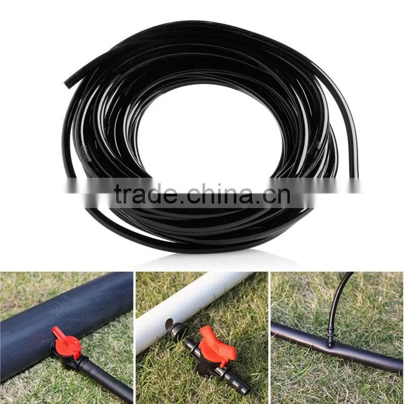 Drip irrigation 1/4" Size Black Watering Hose Tubing
