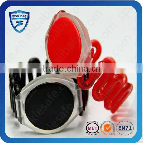 customized waterproof rfid silicone vibrating wristband bracelet