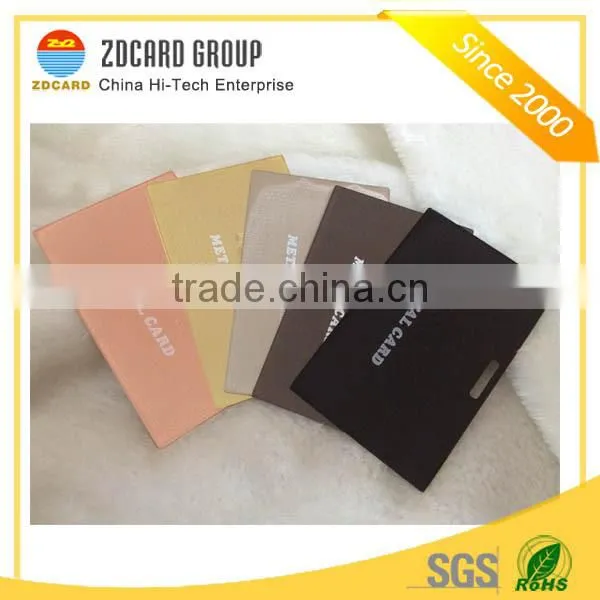 Higher quality OEM metal business card