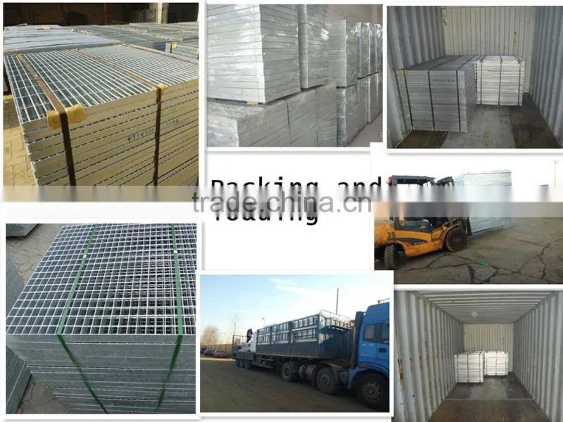 High quality deformed steel grating/ steel deck grating