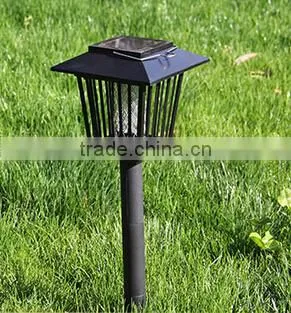 factory price hot sale waterproof led solar mosquito killer lamp