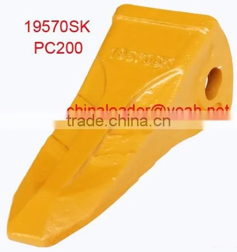 19570SK PC200 Bucket teeth PC200 Bucket teeth 19570SK Bucket teeth